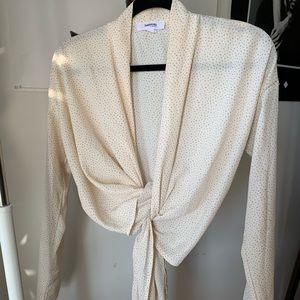 MENDOCINO - wrap around blouse